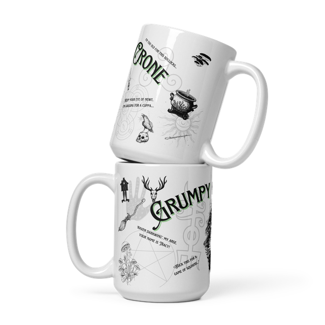 Grumpy Old Crone Mug (15oz/Large)