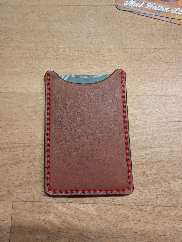 Porte-cartes minimaliste 1 emplacement