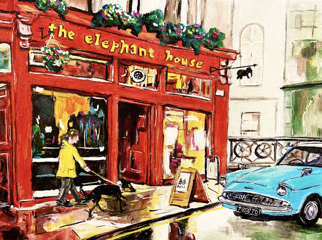X4 Prints - The Elephant House, Edinburgh 8"x10" (£7.50 per unit)