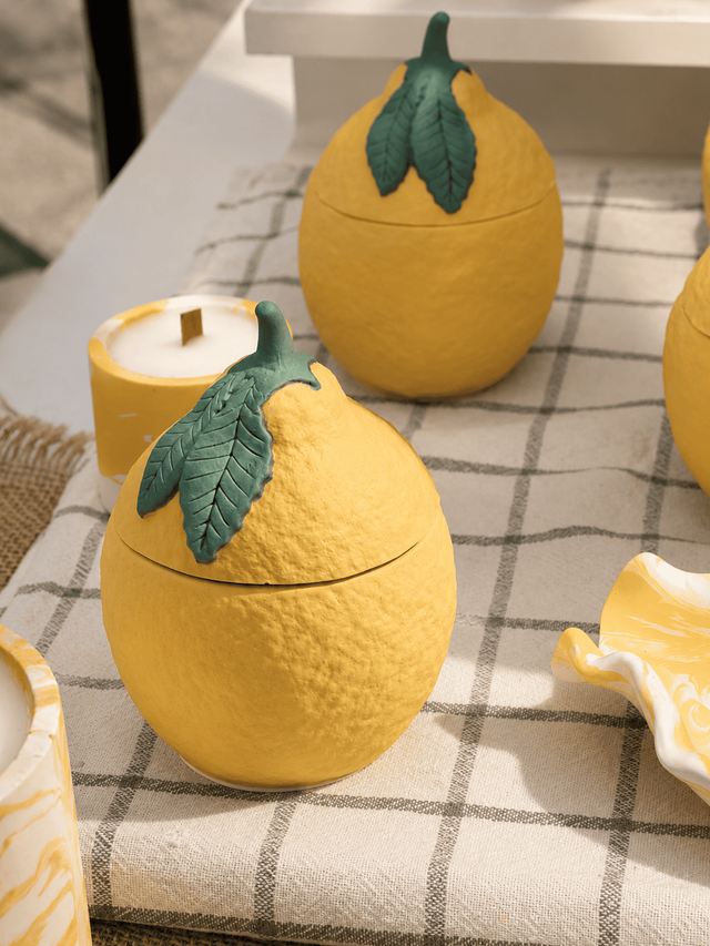 Bougie citron