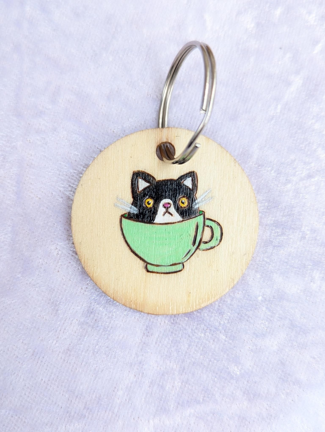 Porte-clé "chat"