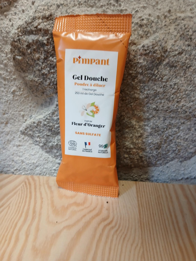 Recharge gel douche fleur d oranger Pimpant 
