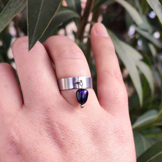 Bague Pearl Argenté