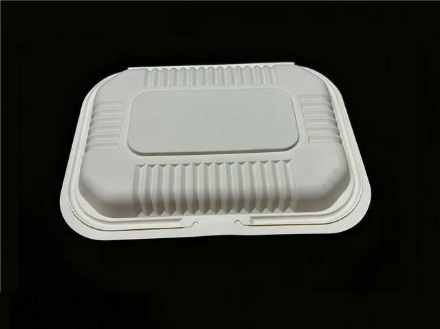 HP9 Clamshell Cornstarch Rectangular Box – 500 Sets