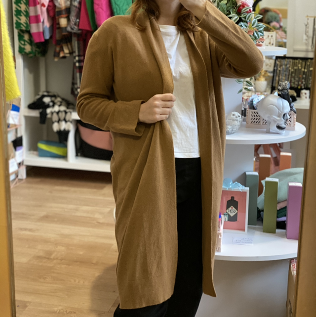 Cardigan misto cashmere 