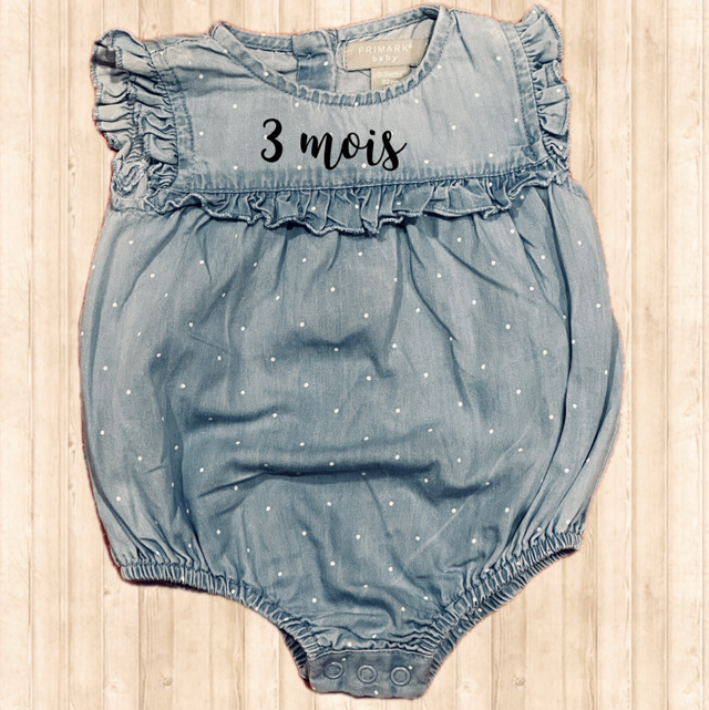 Barboteuse en jean, Primark 