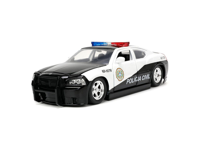 DODGE CHARGER POLICE BI COLOR Jada 33665 1/24