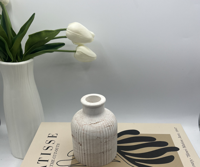 Vase marbré 
