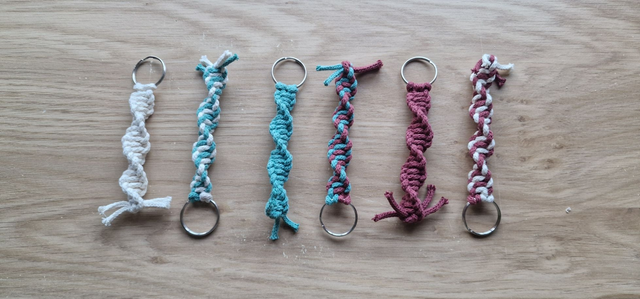 Macrame Key Rings
