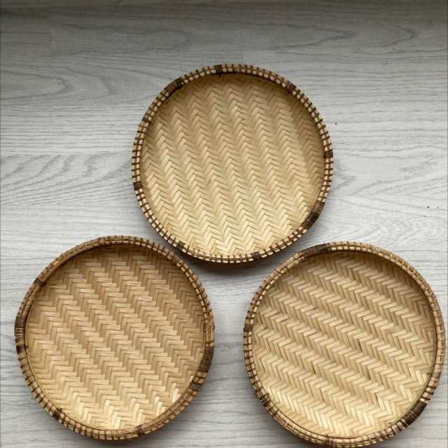 Wall Basket Decor: Neutral Set