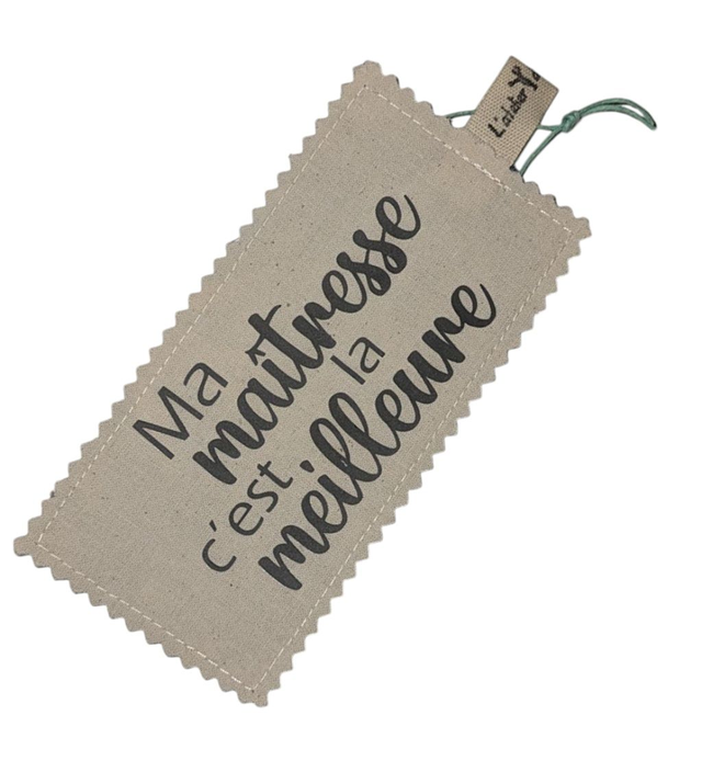 Marque-page en tissu