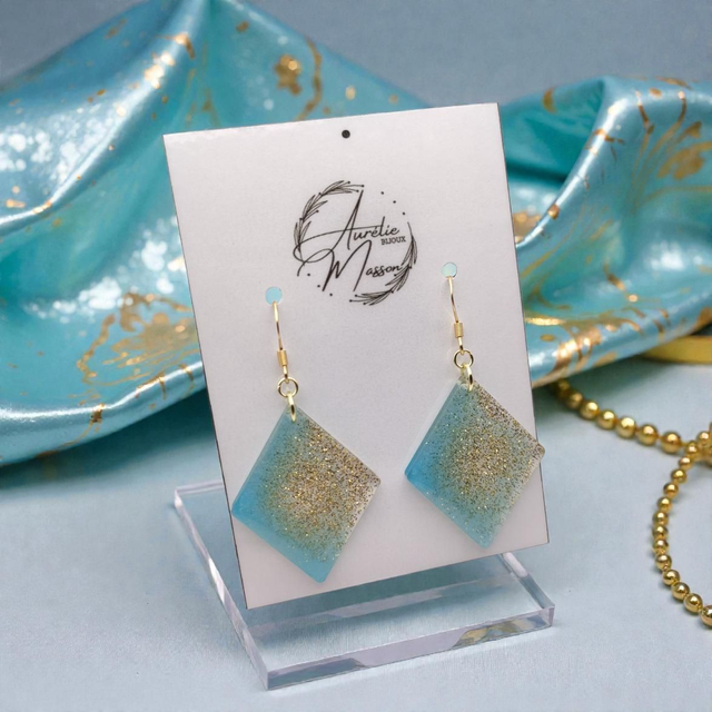 Boucles d'oreilles "Puschkinia"