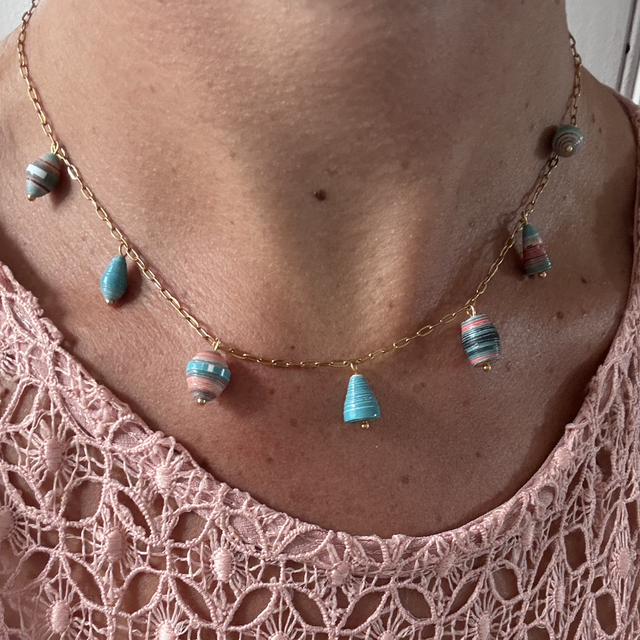 Collier « pap’yeah de charms »