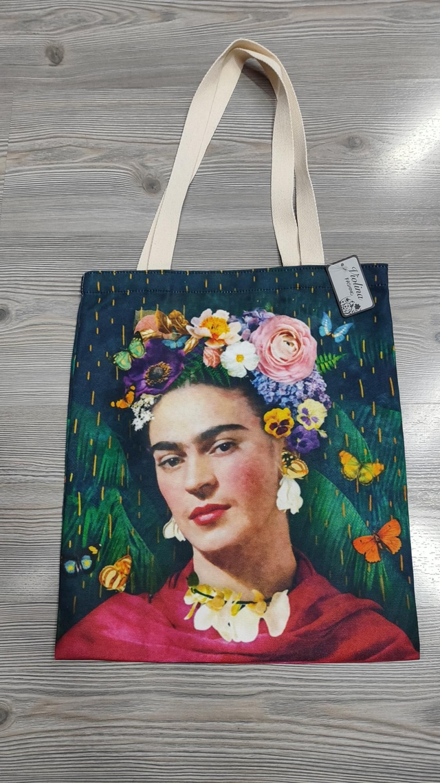 Borsa Shopper tote Frida Kahlo
