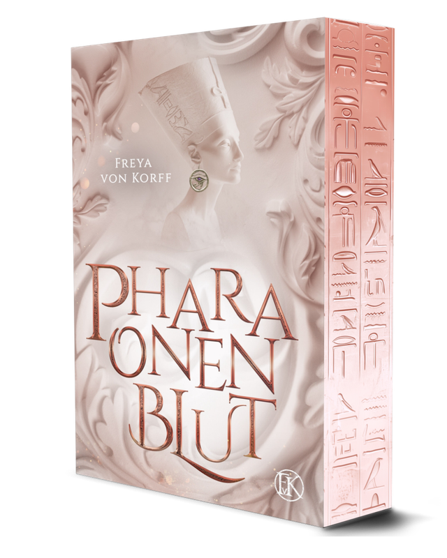 Pharaonenblut Hardcover signiert mit Farbschnitt