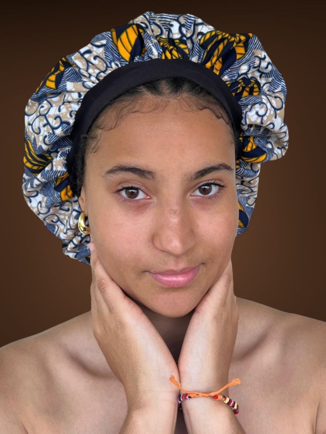 Bonnet en satin
