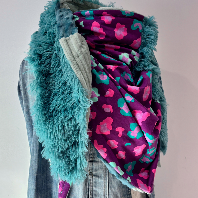 Maxi Chèche Double Patchwork 329