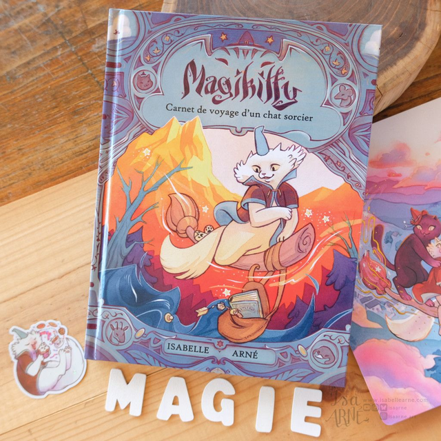 Magikitty, carnet de voyage d'un chat sorcier