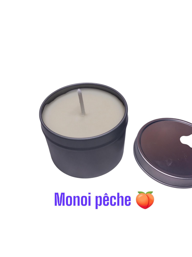 AB13 bougie parfumée Monoi pêche 🍑