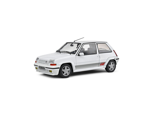Renault 5 GT TURBO MK2 Givre Nacre 1989 solido S1810002 1/18