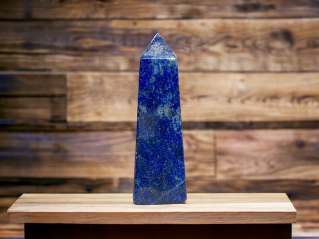 Prisme en Lapis-lazuli 