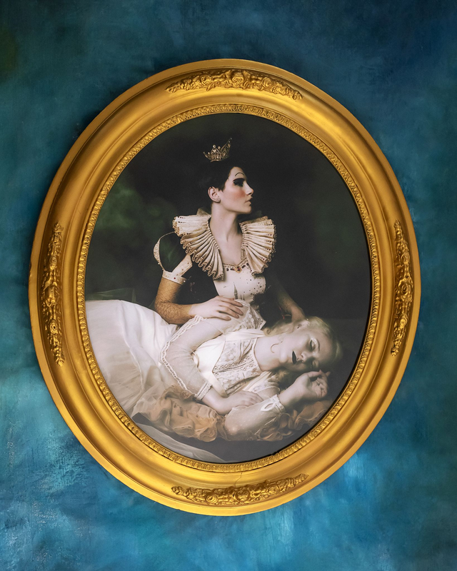 Tirage "Les Reines" encadré