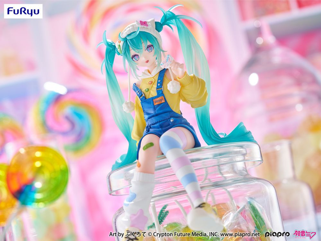Figurine Noodle Stopper Hatsune Miku Lollipop