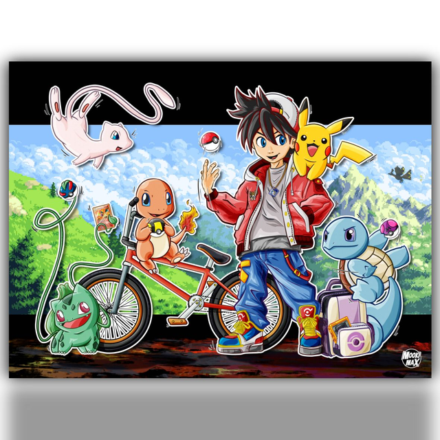 Illustration Hommage Pokemon 