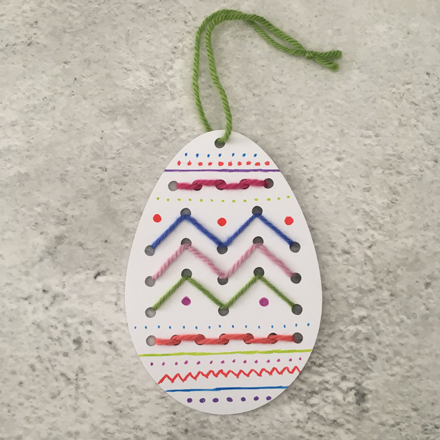Kids Craft Kit: Learn to Sew, Egg