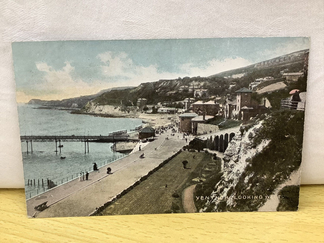 Ventnor, Looking West, Isle of Wight, The National Series vintage postcard. Our Ref No. R791 £2.50