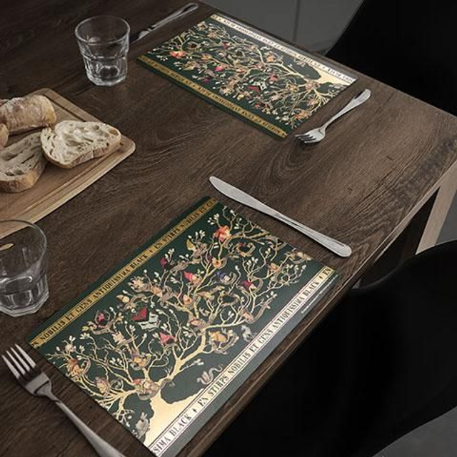 Lot de 4 sets de table - Famille Black - Harry Potter

