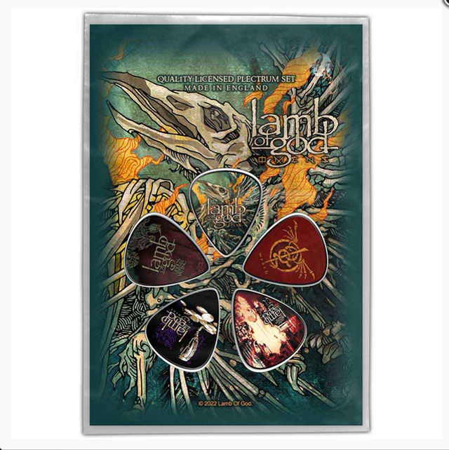 LAMB OF GOD PLECTRUM PACK: OMENS