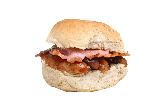 Bacon and Sausage Roll