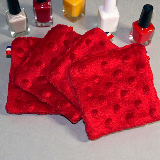 Lot de 4 Lingettes Spéciales Vernis — Minky Ultra Résistant