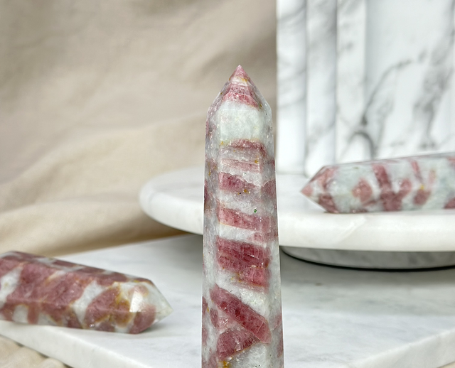 Pink Tourmaline Tower #2 