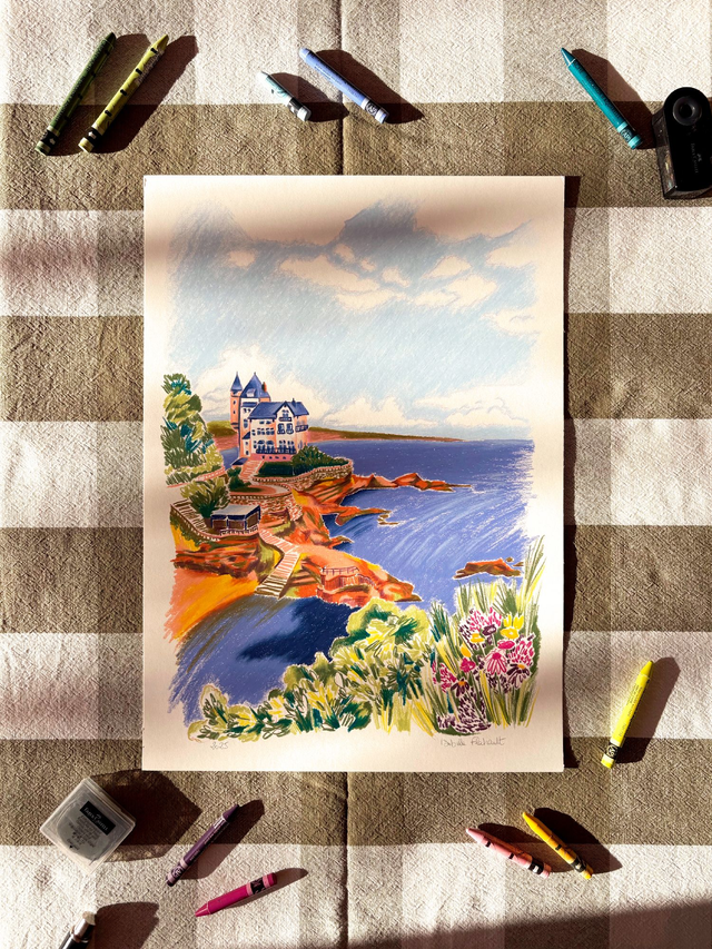 La maison face au vent (Œuvre unique)