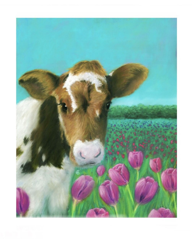 Print (large) 'SPRING' (Konijnenparadijs)