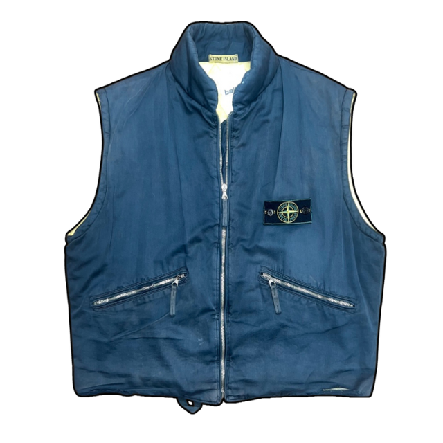 1991 Green Edge Stone Island Gilet - XL