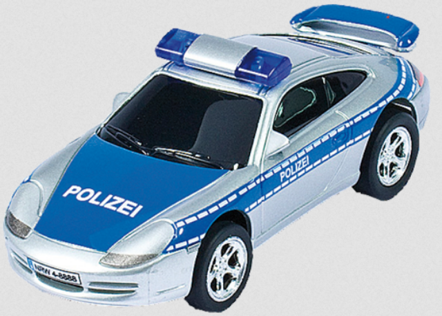 Pull Speed speelgoed auto - Porsche GT3 Polizei