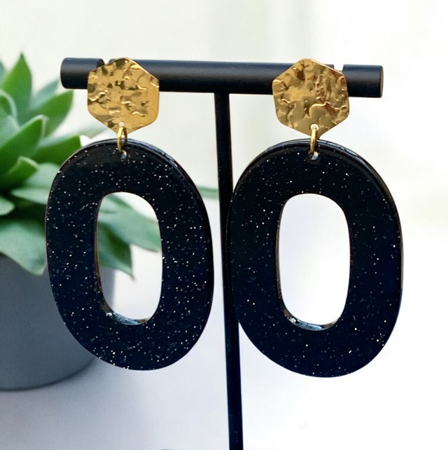 LOUISON Noir pailleté 