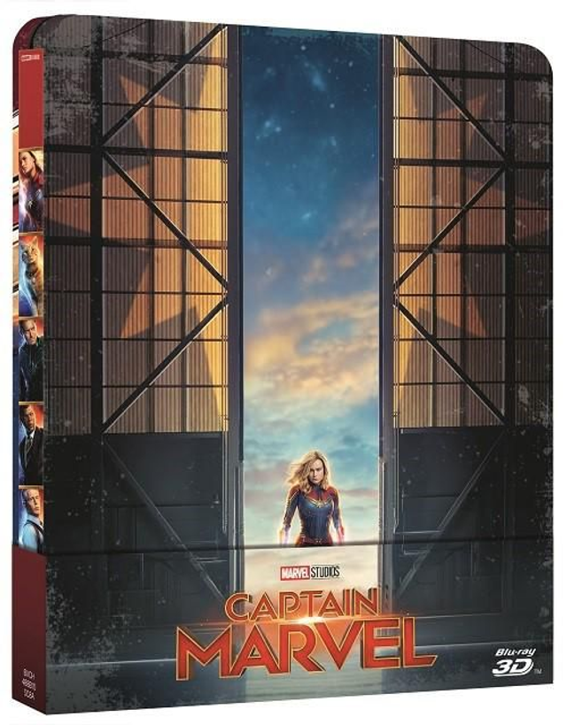 Captain Marvel blu-ray 3D + 2D Steelbook