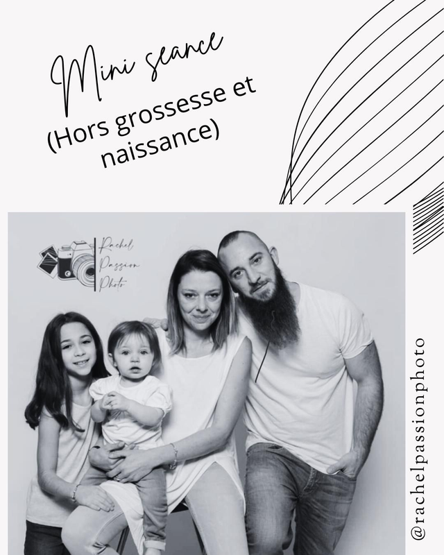 Carte cadeau mini séance (hors grossesse et naissance) - 5personnes maxi