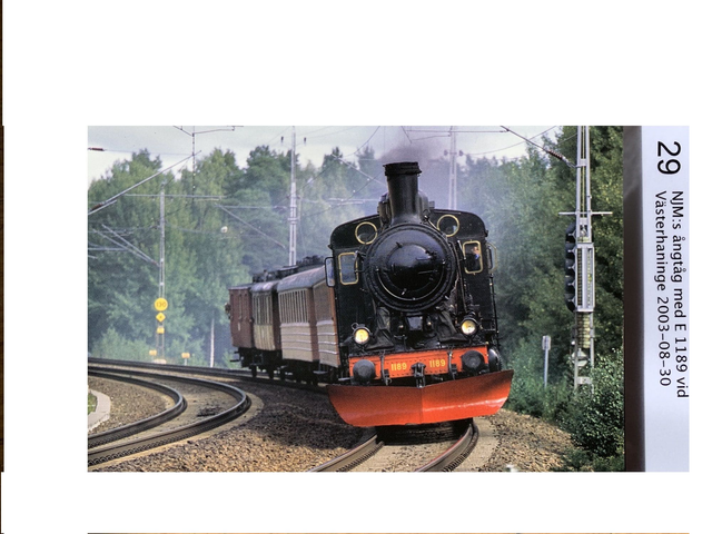 29. NJM:S Ångtåg vid Västerhaninge 2003-08-30