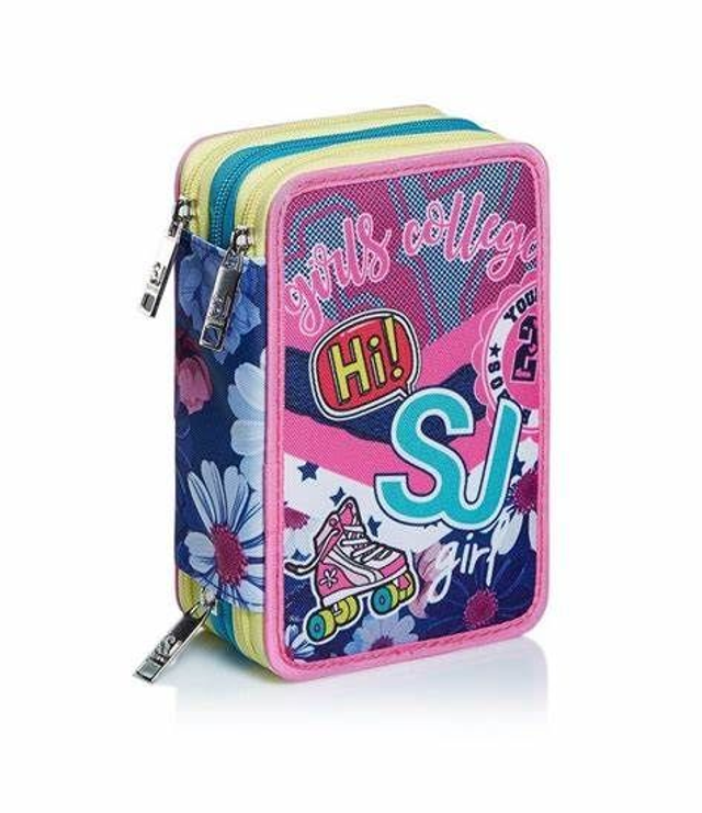 Astuccio  SEVEN  SJ 3 Zip Pinky College 