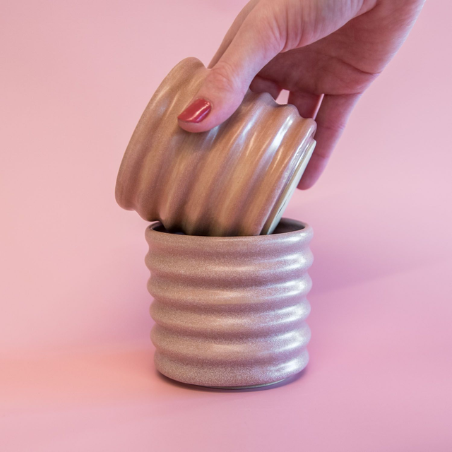 swirly cup (sweetheart blush) #imperfect