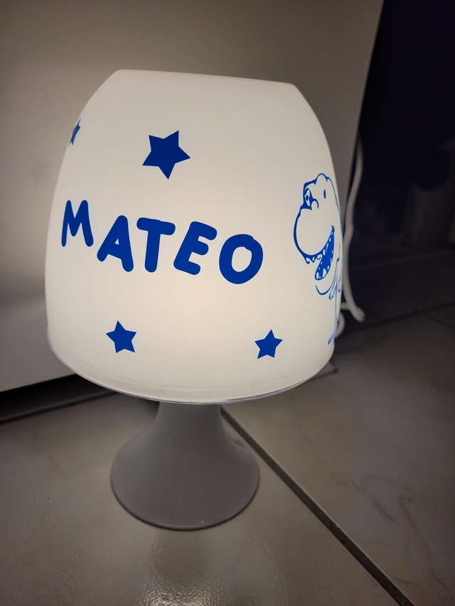 Lampe de chevet personnalisée