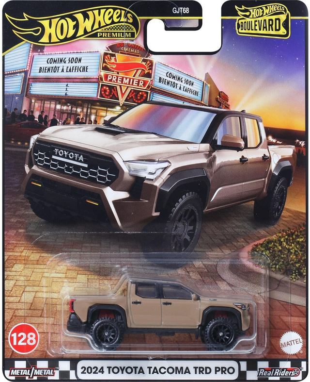 Hot Wheels Premium Boulevard - 2024 Toyota Tacoma TRD Pro in Braun