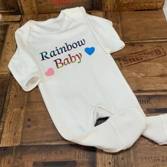 Rainbow Baby Sleep Suit
