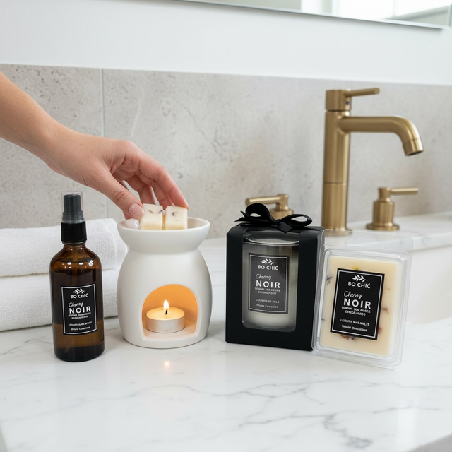 CHERRY NOIR Collection | Cherry, Red Rose &amp; Sandalwood