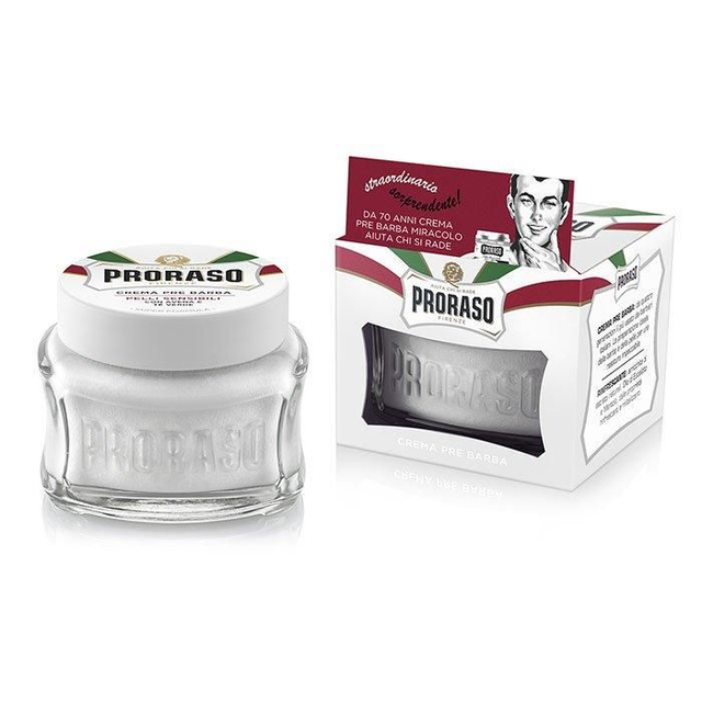Proraso preshave voide valkoinen